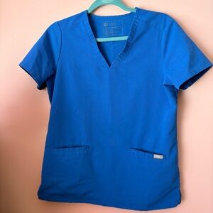 💙Figs #1657 Blue Scrub Top